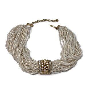 ✨VINTAGE✨Elizabeth Taylor for Avon Evening Star Multi Strand Enhancer Necklace